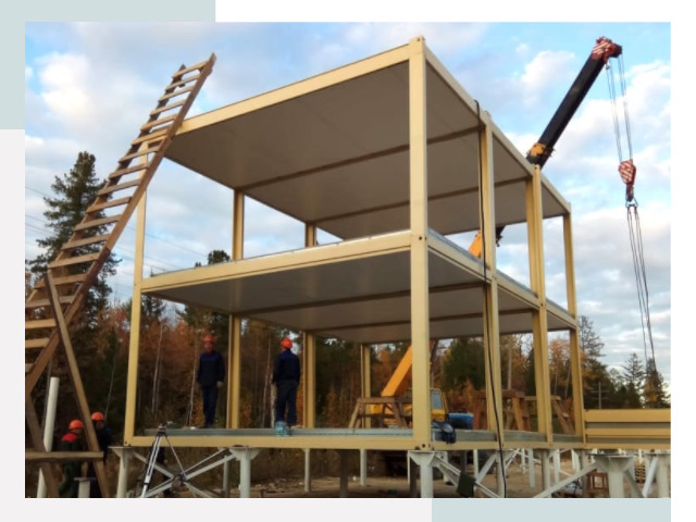 Строительство модульных здания Ишим