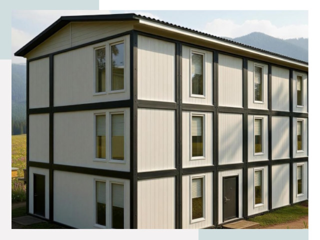 Модульные общежития в Ишиме