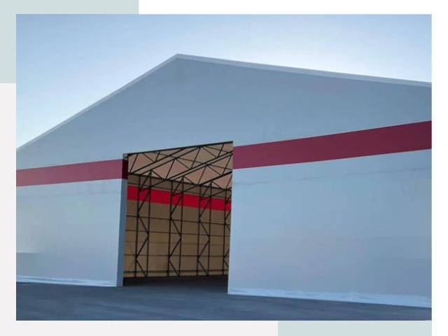 Быстровозводимые ангары в Ишиме
