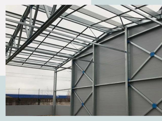 Каркасные ангары от СтальСтрой-Шм по цене от 624 руб.