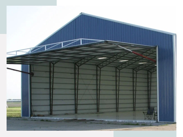 Прямо стенные ангары в Ишиме