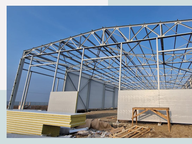 Утепленные ангары в Ишим от 624 руб. за м²