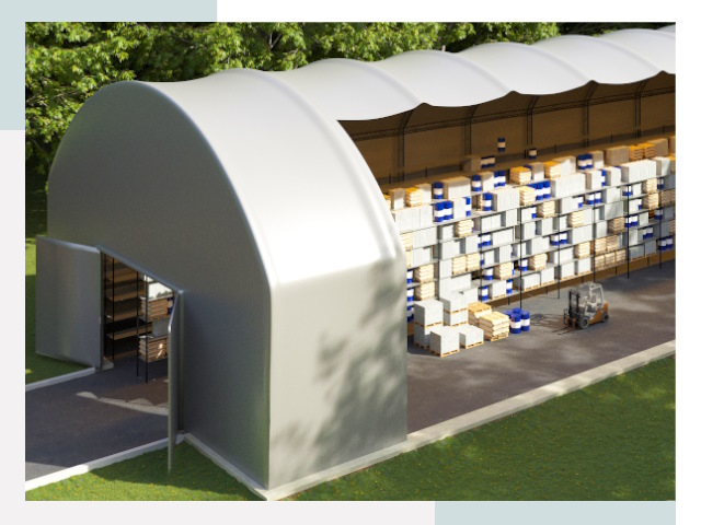 Тентовые ангары в Ишиме