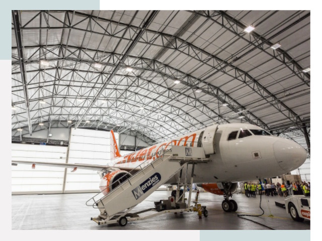 Авиационные ангары в Ишиме