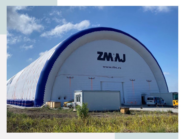 Брендирование ангаров в Ишиме