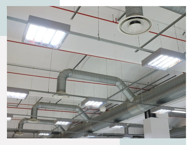 Вентиляция ангаров в Ишиме