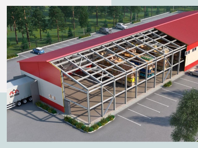 Проектирование ангаров в Ишиме от 624 руб.