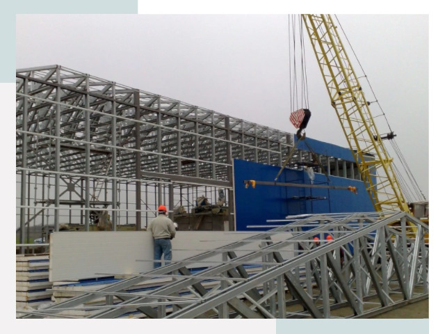 Монтаж ангаров в Ишиме